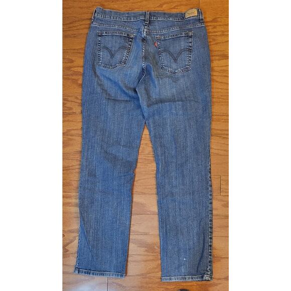 Vintage LEVI STRAUSS 505 Women Size 14 W32 Classic Straight Jeans Mid Rise - Picture 16 of 16